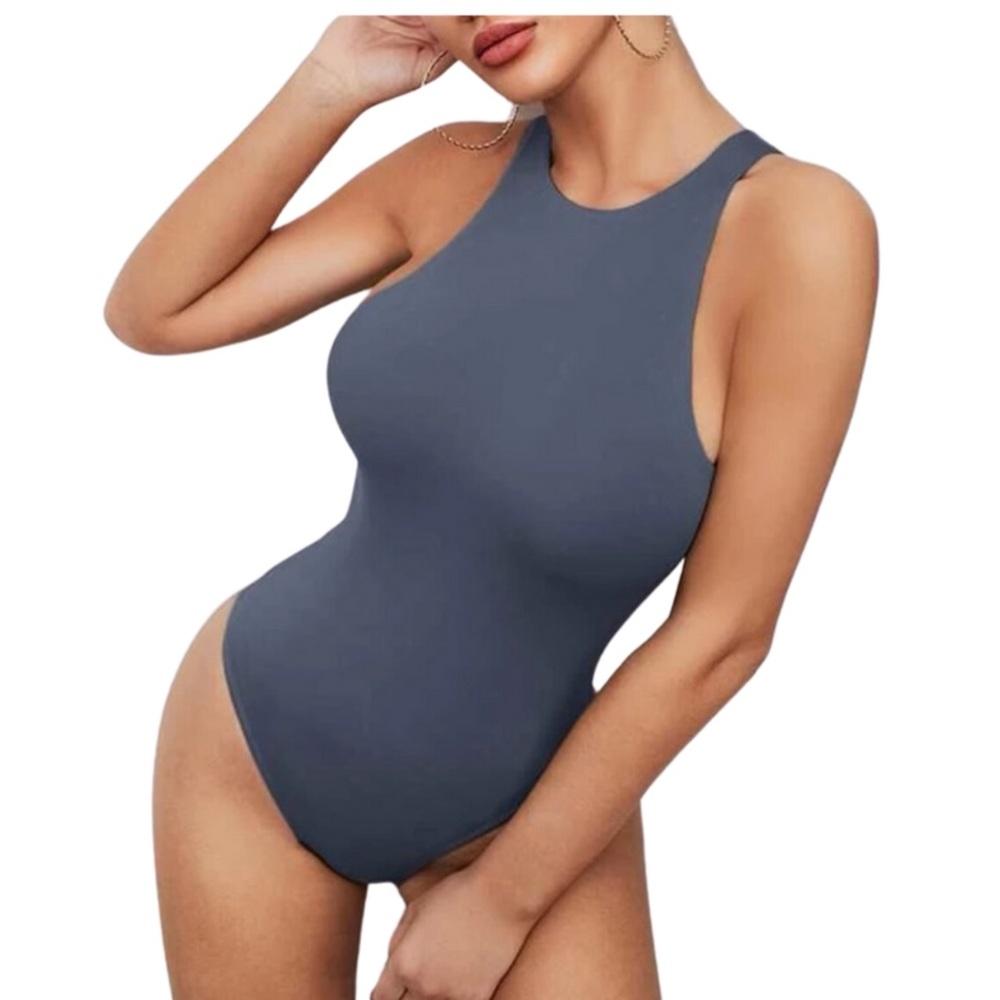Body suit - tank, gray size L 8/10